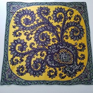 Talbots Gorgeous Square Silk Scarf